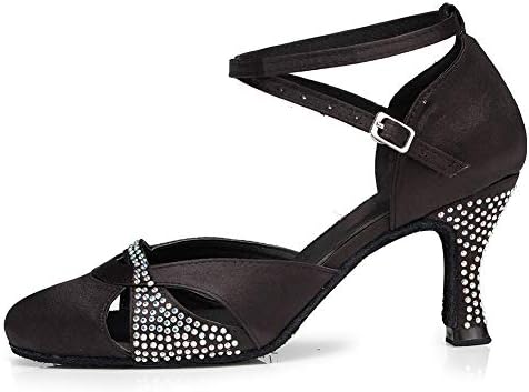 Hroyl латински танцувачки чевли жени Волц чевли за девојки сјајни чевли за танцување на свадбени танцувачки чевли за жени,