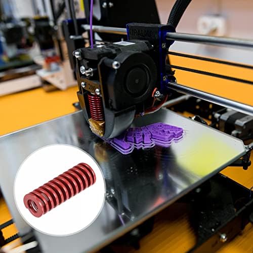 Uxcell 3D печатач умираат пролет, 5 парчиња 12мм OD 35мм долги спирално печатење со средно оптоварување со компресија за компресија,
