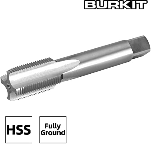 Burkit M27 x 0,5 конец Допрете десна рака, HSS M27 x 0,5 директно флитирана машина Допрена