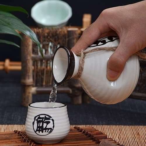 Гроздобер керамички сад тенџере постави јапонски кујни за раствор за шишиња
