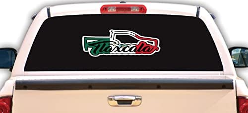 Tlaxcala Decal Troka Siluette Letters Decal Car прозорец лаптоп мапа винил налепница Мексико tlaxcala estado trokas decal