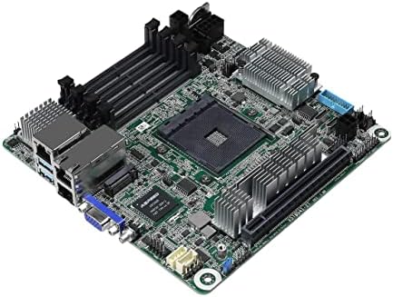 Матична плоча Asrock Rack Mini-Itx Серверот AM4 PGA 1331 X570 AMD Ryzen 3-та генерација Серија процесори Модел X570D4i-2t