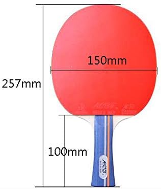 Sshhi Ping Pong Poind Set, рачка за одблесокот, примарна табела за тенис, цврста / како што е прикажано / 15 × 25,7 см