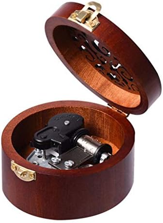 XJJZS Музичка кутија Музичка кутија ， гроздобер дрво издлабена механизам музичка кутија ветер музичка кутија подарок за ， гроздобер