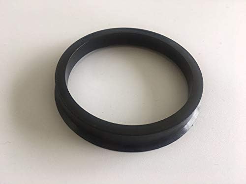 NB-Aero PoliCarbon Hub Centric Rings 71.12mm OD на 57.1mm ID | Hubcentric Center Ring се вклопува во центарот на возилото 57,1 mm до центрот на тркалото од 71,12мм
