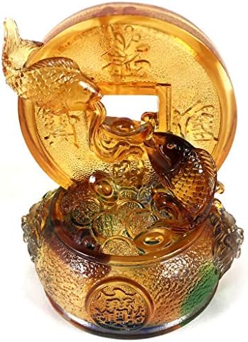Amore Jewell донесе богатство на златна рипка богатство Фенгшуи украс украс подарок за дома и канцеларија