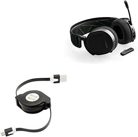 BoxWave Кабел Компатибилен Со SteelSeries ARCTIS 7X безжичен-miniSync, Повлекување, Пренослив Синхронизација Кабел За Челици