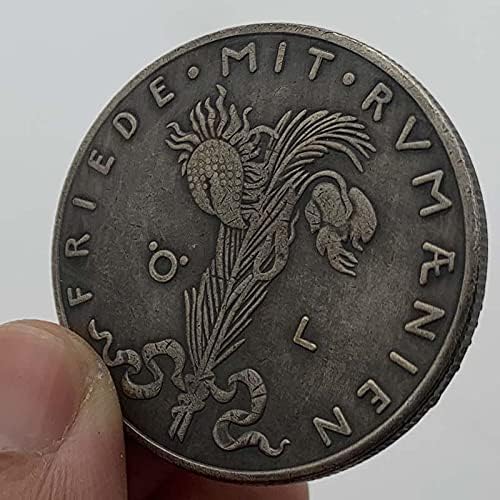 1918 Скитници Монета Антички Месинг Стариот Сребрен Орел Медал Колекција Монета Пченица Уво Бакар Сребрена Монета Комеморативна Монета