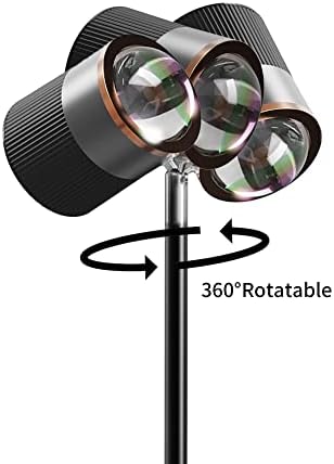 LED -ламба за предводена ламба со ламба за зајдисонце, држач за пенкало, предводена ламба за читање со 3 режими во боја, ротација