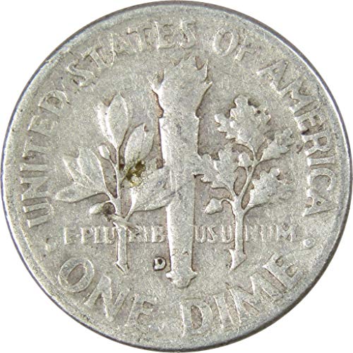 1956 г Рузвелт Диме Аг за добро 90% сребро 10ц со колекционерска монета во САД