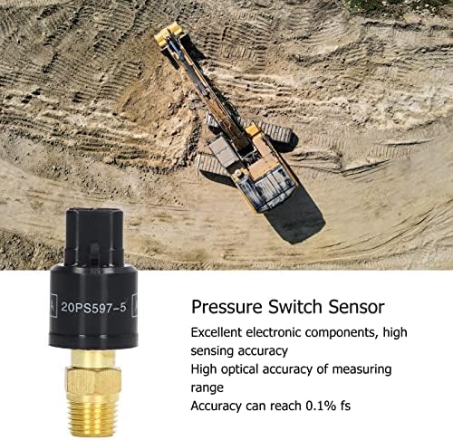 Сензор за прекинувач на притисок, безбедна отпорна на 'рѓа 20PS597 5 Трансдуцер на прекинувач на моторното масло со висока точност за сензори
