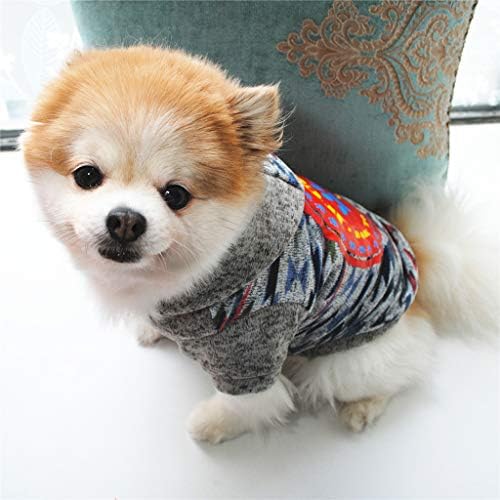 Honprad chihuahua облека облека јакна џемчка кошула во боја кошула зимска шиење печатена мачка палто за миленичиња облека за кучиња кошула