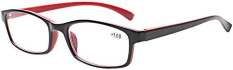 Очила за читање на Norperwis 5 пара квалитетни читатели пролетни шарки гроздобер очила за читање за мажи и жени