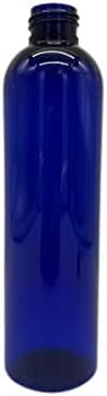 8 мл сина космо пластични шишиња -12 пакет со празно шише за полнење - БПА бесплатно - есенцијални масла - ароматерапија | Бело