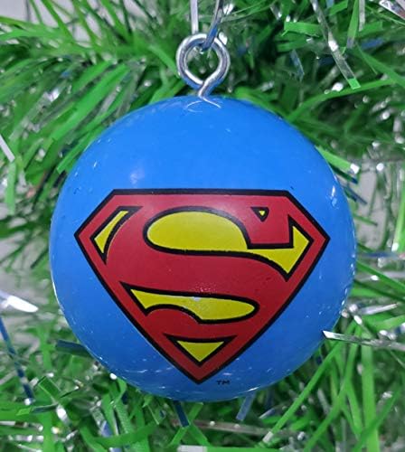 Супер херој Детски бескосни топка разнишани божиќни украси сет - совршен за деца