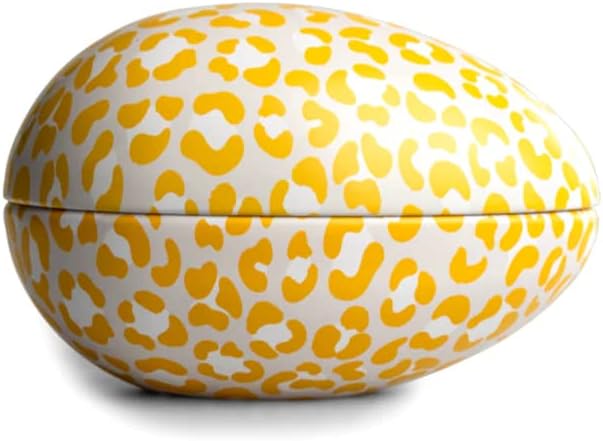 Гава Пополнете калај за велигденско јајце со дизајн на сканди | Празно јајце за велигденско лов на јајца | Велигденска декорација | Идеален пролетен подарок | Одржли