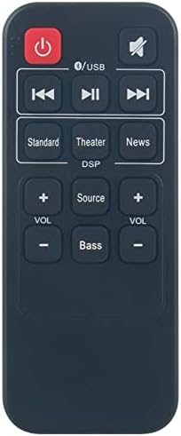 RMT-HSB318 Замена далечински управувач одговара за звучници за домашни кино-кино NS-HSB318 Звучен театар за звук на звук NSHSB318
