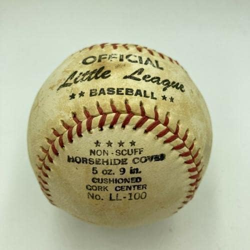 Екстремно редок ваху Сем Крафорд сингл потпишан бејзбол декември 1968 година HOF JSA COA - Автограмирани бејзбол