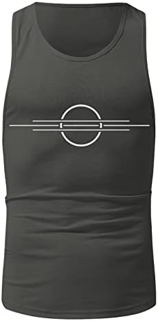 XXBR Менс летен резервоар врвови на улични графички печати спортски спортови без ракави кошули со атлетски тренинзи во салата за