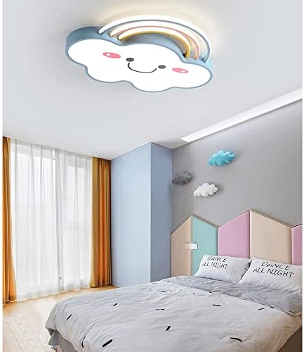 Ataay тавански светла, 36W LED FLUSH MONT PANILING LIGHT, креативна личност за дизајн на облак од облак, ламба за таванот, близу