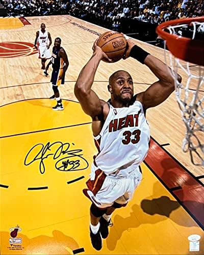 Алонзо жалост автограмирана потпишана 16x20 Фото НБА Мајами Хит ЈСА сведок
