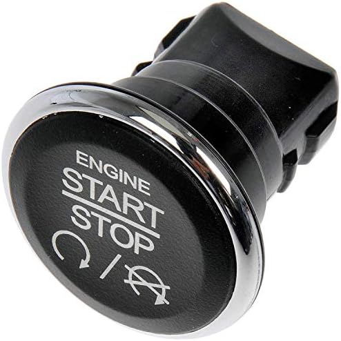 Dorman 76830 Започнете го копчето за стоп компатибилно со избрани модели, црна, 4 инчи