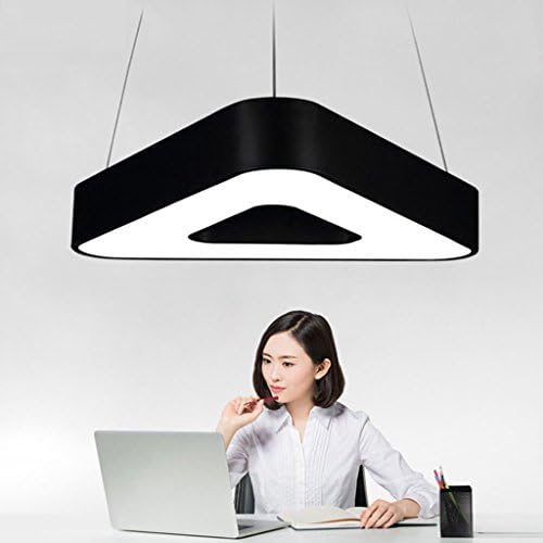 Лустер LED Hollow триаголник лустер, модерна едноставна канцеларија таванска светлина креативна личност ресторан спална соба виси