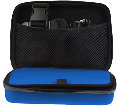 Navitech Blue Heavy Duty Rugged Hard Case/Cover компатибилен со Action Camera DBPower EX4000