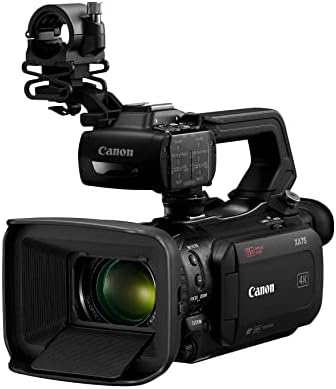 Canon XA75 Pro Cackorder 1 4k UHD Cmos Сензор, ДВОЈНА Пиксели CMOS AF, 15x Оптички Зум, 600x Дигитален Зум, Стабилизација На Сликата,