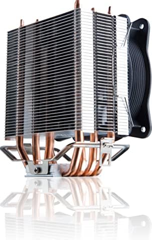 Raijintek AIDOS II Процесорот Воздушен Ладилник со 10025 PWM Вентилатор, 4 Бакарни Директни Контактни Топлински Цевки За Intel LGA