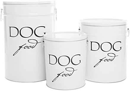Хари Баркер Бел Класичен Канистер За Складирање Храна За Кучиња, Големи 40 Килограми Храна