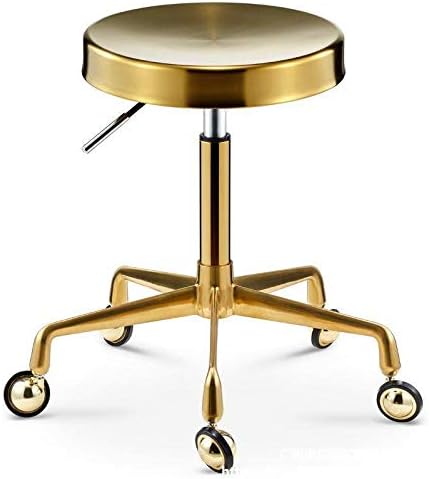 Килими Спа столче со тркала ， спа столче со жолто седиште од не'рѓосувачки челик ， прилагодлива висина 40-54 см ， Поддржана тежина 160 кг ，
