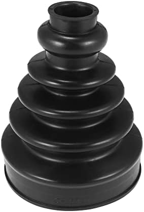 Uxcell CV зглобот на зглобот со дијаметар од 0,94 инчи со дијаметар нечистотија Заштитна гума за гума Универзална за автомобил црно