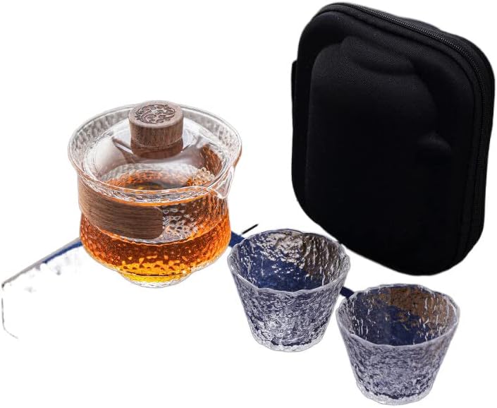 Лемаил перика висококвалитетна чаша за брз пијалок пренослив пренослив сет за мал чај за патување travel