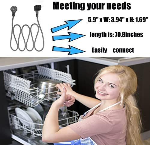 ???? ????????? SMZPC002UC 3 PRONG машина за миење садови, погоден за Bosch 00752018 00645033 Собрание на спојката за миење