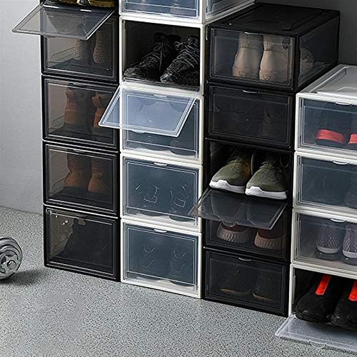 Енкус Транспарентна патека кутија за чевли за чевли за чевли за чевли кабинет за појас на кабинетот - кутија за образец -