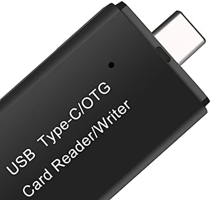 Читател на картички за складирање на Vingvo, тип C USB Micro USB 480Mbps читач на картички 3 во 1 за лаптоп