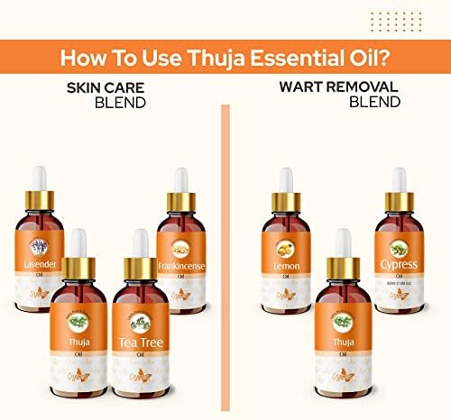 Крисалис Туја масло | чисто и природно неразредено есенцијално масло органски стандард Thuja, ја подобрува болката во