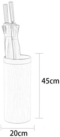 Пластичен чадор на NMDCDH, модерен држач за држачи за брзо сушење чадор за трска/стапчиња за одење ходник мебел, висок 45 см, црно