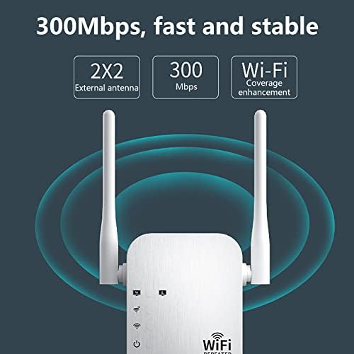 WiFi Extender Signal Booster, безжичен повторувач на Интернет, засилувач со долг дострел со порта за етернет, пристапна точка Simpl-E