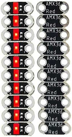 AMX3D Jewel LED LED LILYPAD LED компатибилен 10x LILLPAD LED - Бела -…