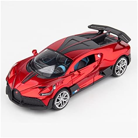 Скала модел на автомобили за Bugatti Veyron Divo Alloy Sports Car Model Diecast возила метални автомобили модел звук и светлина