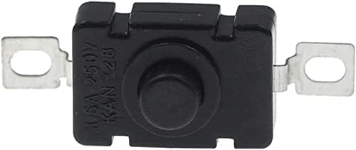 Micro Switch 100pcs/lot 18 * 12mm Can Flashlight Switch 1.5A 250VAC самостојно заклучување на лепенка Тип на копче за копче 2p-on-off