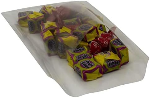 Чиста пластична поли-храна од степени на странични торби- 2,5 x 7 x 50pcs