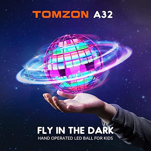 Томцон А32 Виолетова летачка топка со дрон со камера P7 1080p за деца
