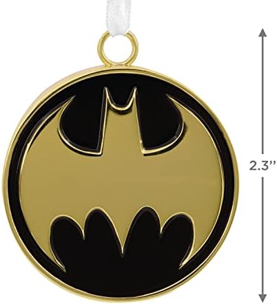 Hallmark DC Comics Batman Bat-Signal Божиќниот украс, метал