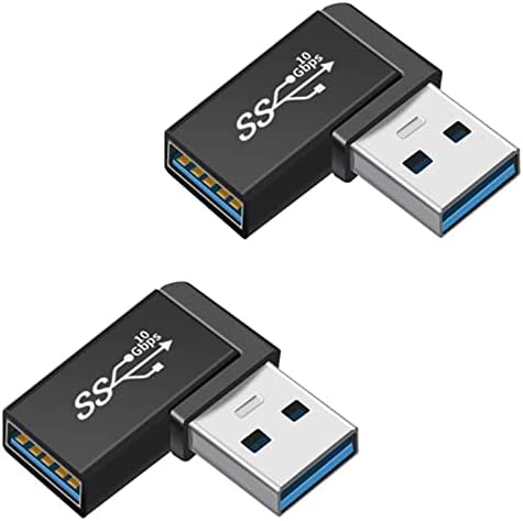 SZMXUCK 90 Степен ПРАВ Агол USB 3.0 Машки/Женски Продолжен Адаптер За Поврзување НА USB Флеш-Уреди, Преносни Хард Дискови, Безжични Мрежни