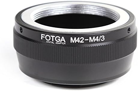 Адаптер за монтирање на леќи FOTGA за M42 монтирање на леќи на микро четири третини монтирање на камерата Олимп пенкало E-PL1, E-PL2, E-M, OM-D,