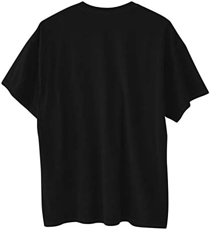 Туника за жени обична преголема маица 2023 Трендовски кратки ракави блуза Топ гроздобер графички естетски маичка кошула