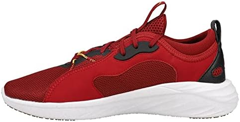 Подобра пена на мажите на Пума се појавува чевли за трчање, интензивно црвено-минерално жолто црно, 8,5